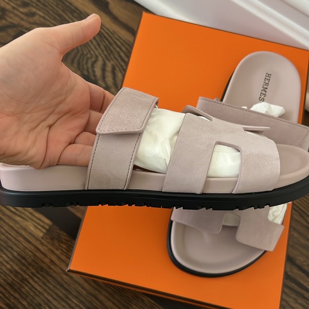 Brand new hermes chypre sandal rose porcelaine 38.5 - Picture 3 of 4